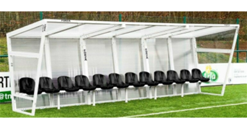 Shelters for Players' Benches