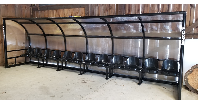 Shelters for Players' Benches